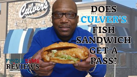 Does Culver's fish sandwich get into the rotation? | Fish Sandwich Review - YouTube