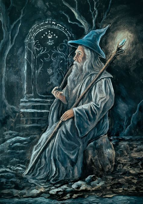 Lord of the Rings Gandalf Limited Edition Signed Print - Etsy