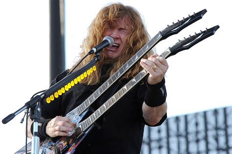 Dave Mustaine Selling Rare + Stage-Used Guitars, Amps + Gear