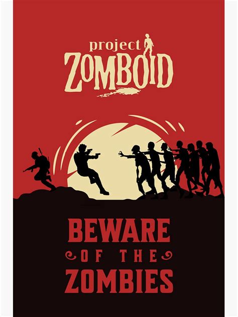 "Project Zomboid Art" Sticker for Sale by VectorzDude | Redbubble