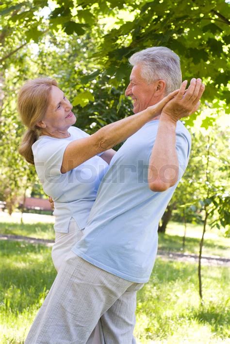 old couple dance | Stock image | Colourbox