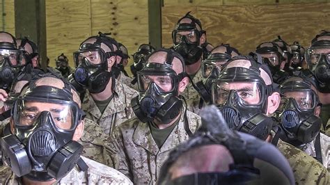 Marine Corps Basic Training – Gas Mask & Gas Chamber Exercise | AIIRSOURCE