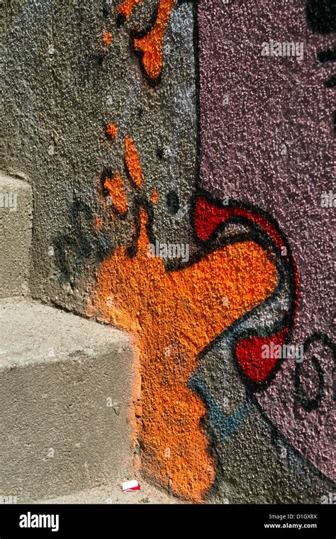 Typical Graffiti in Berlin Friedrichshain, Germany Stock Photo - Alamy