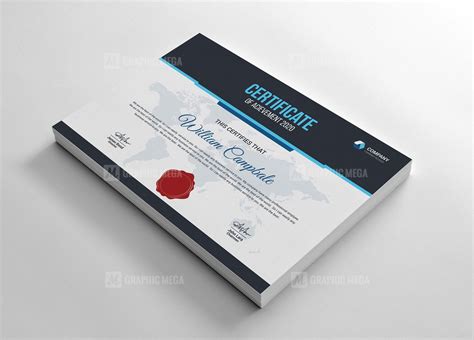 Bachelor of Certificate Template – Graphic Mega | Graphic Templates Store