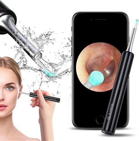 Ear Wax Remover Tool Earwax Removal Cleaner- Professional Ear Cleaner Camera Endoscope 1080p FHD ...