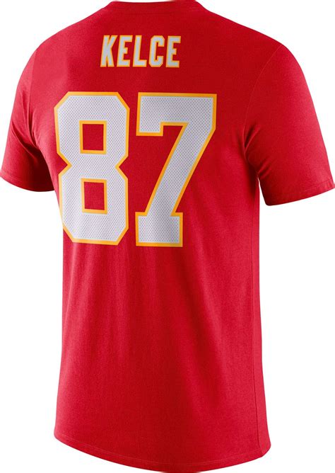 Nike Men's Kansas City Chiefs Travis Kelce Player Pride Logo T-shirt ...