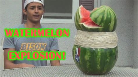 GIANT GMO WATERMELON CHALLENGE EXPLOSION! - YouTube