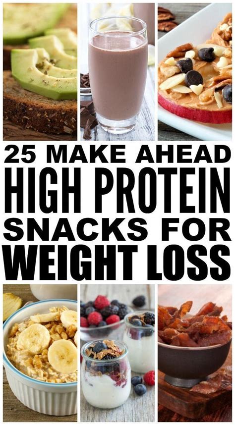 High Protein Snacks: 25 Healthy Make Ahead Ideas | Healthy protein ...