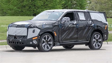 Cadillac Escalade IQ Electric Prototype Spied For The First Time