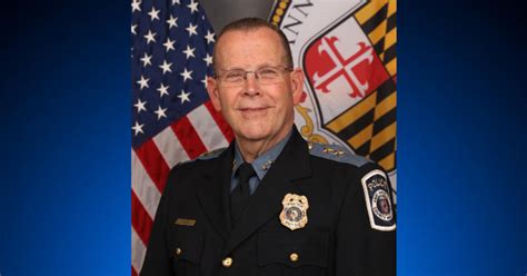 Deputy Chief William Lowry To Serve As Interim Anne Arundel County ...