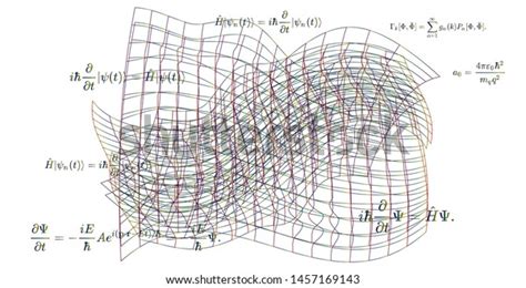 Quantum Field Fluctuations Distorted 3d Gird Stock Vector (Royalty Free ...