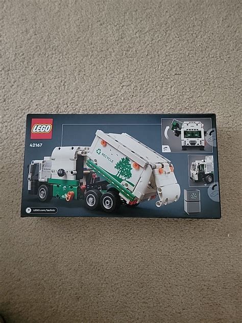 LEGO Mack LR Electric Garbage Truck Set 42167 673419388702 | eBay