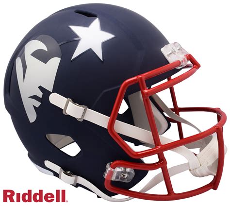 New England Patriots Full Size AMP Speed Replica Helmet New In Box ...