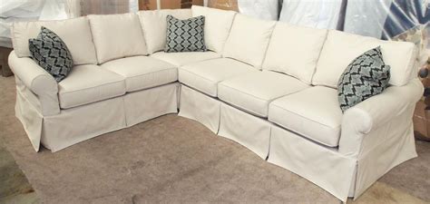 Barnett Furniture - Rowe furniture Masquerade slipcover sectional