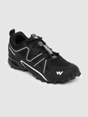 50% OFF on Wildcraft Men Black Volga Trekking Shoes on Myntra | PaisaWapas.com