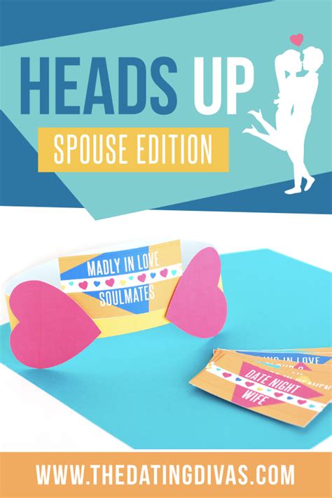 Heads Up Game Spouse Edition - From The Dating Divas