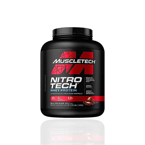 Nitrotech Whey Protein Powder (1.81 kg)| for Muscle Gain-Lebanon