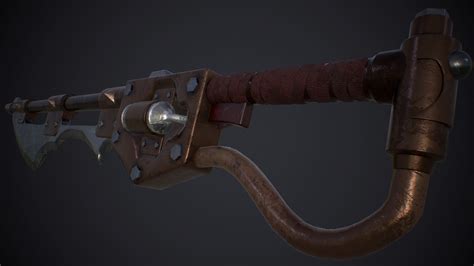 ArtStation - Gunblade Prop