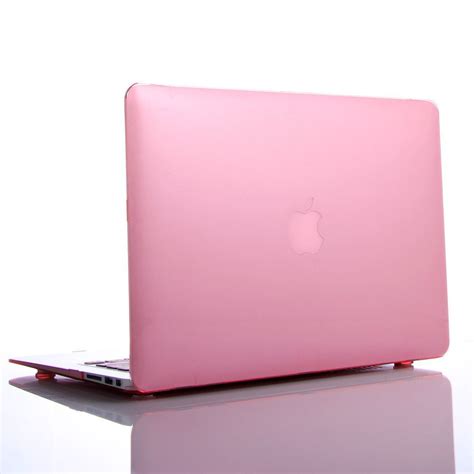 Pink Crystal Transparent Clear Skin Hard Case Cover + Silicone Kayboard Skin For Apple Macbook ...