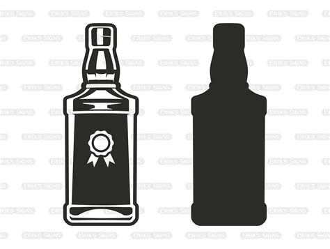 Whiskey Bottle SVG dxf, Eps, Png, Jpeg - Etsy