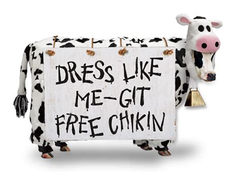 Cow Appreciation Day at Chick-fil-A