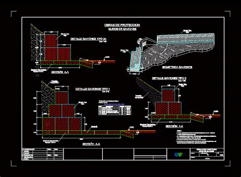 Gabion Wall DWG Block for AutoCAD • Designs CAD