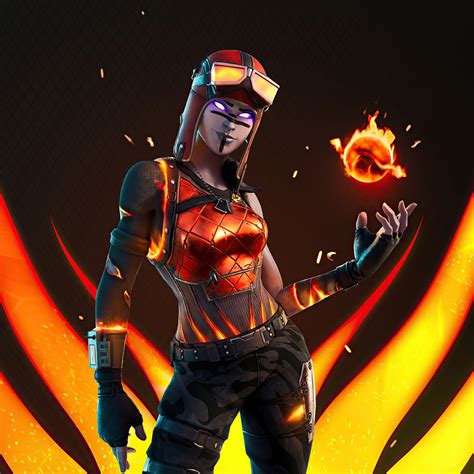 Wallpaper blaze character skin, fortnite, fire ball, 2020 desktop wallpaper, hd image, picture ...