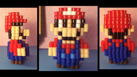 3D Perler Bead Mario! - YouTube