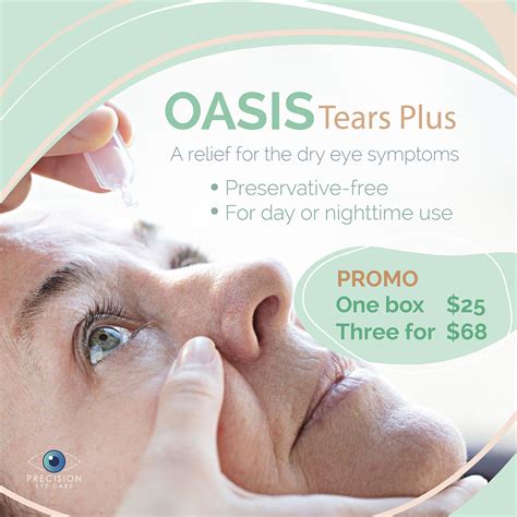 OASIS Tears PLus - Precision Eye - Cataract and Laser Eye Surgery ...