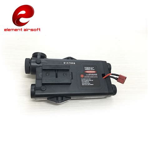 2021 Element Airsoft AN/PEQ 2 Battery Case With Red Laser VersionBattery Box PEQ2 Style Dummy No ...