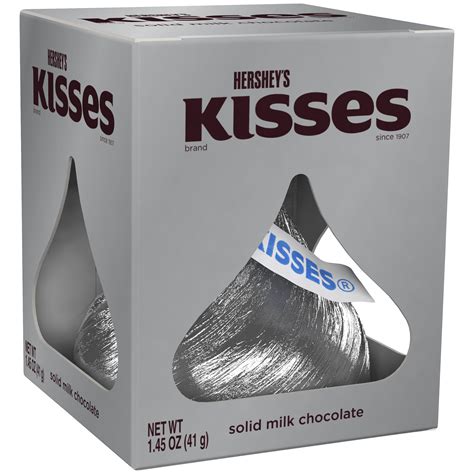 Hershey's Kisses Holiday Milk Chocolate Candy, 1.45 Oz. - Walmart.com - Walmart.com