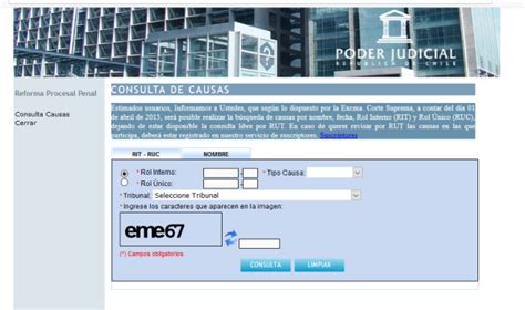 Cómo saber si tengo causas penales en Chile - Rutificador Chile ...