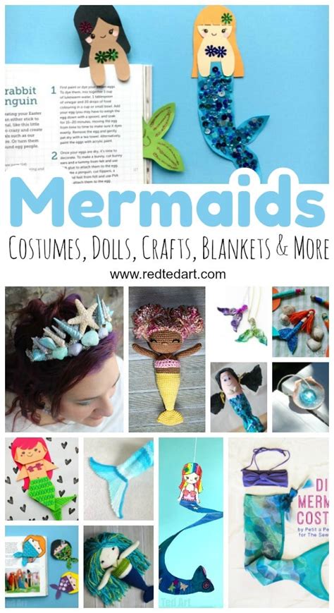 DIY Mermaid Craft Ideas - Red Ted Art - Make crafting with kids easy & fun