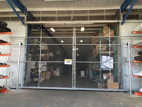 Warehouse Double Sliding Security Gate - DuraGates : The one-stop solution for light, medium or ...