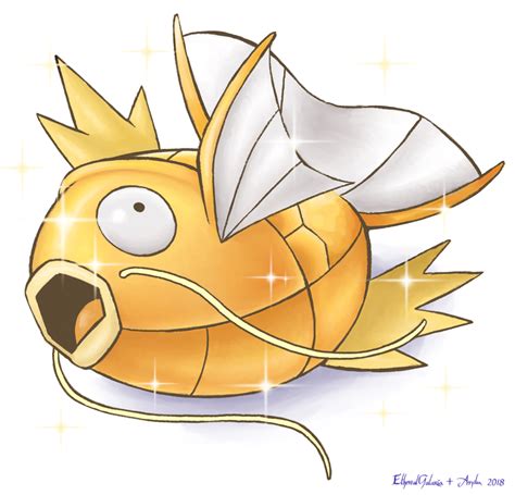 Meta's Art - Shiny Magikarp collab with my bro @shroomhue He...