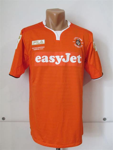 Luton Town Home football shirt 2014 - 2015. Sponsored by easyJet