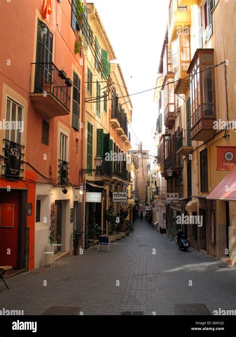 palma de mallorca, old town, mallorca, spain Stock Photo - Alamy