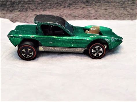 Vintage 1967 Diecast Hot Wheels Python Green Car Red Line - Etsy Canada