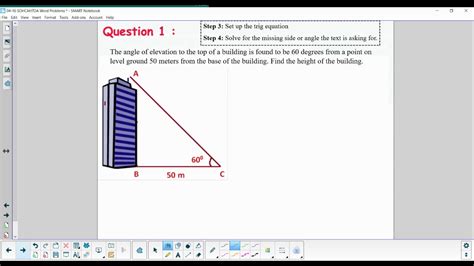 Angle Of Elevation Pdf