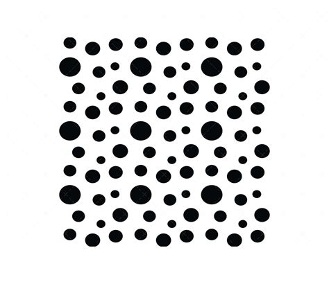 Polka Dot Pattern SVG, PNG, PDF, Dotted Pattern SVG