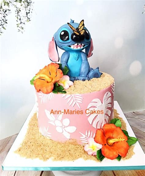 Stitch Birthday Cake | Disney birthday cakes, Lilo and stitch cake, Disney cakes