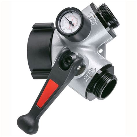 Standpipe Wye Valve With Pressure Gauge