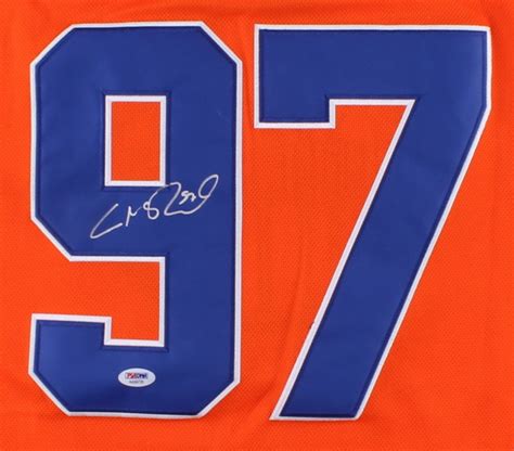 Connor McDavid Signed Oilers Jersey (PSA COA) | Pristine Auction