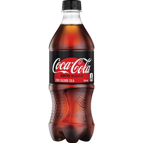 Coca-Cola Zero Calorie Soda, 20 Fl. Oz. - Walmart.com - Walmart.com