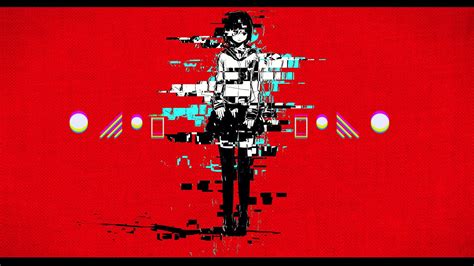 Glitch Anime Girl And Boy Wallpapers - Wallpaper Cave