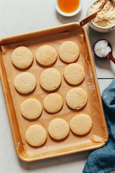 Vegan Gluten-Free Shortbread Cookies (1 Bowl) - Minimalist Baker