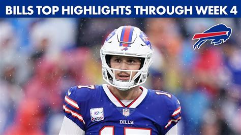 Buffalo Bills Top Plays From First Quarter of 2021 NFL Season! - YouTube