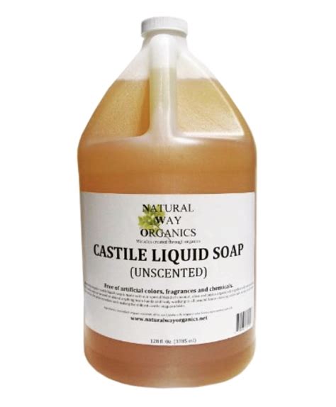 Castile Soap (Liquid) - Natural Way Organics