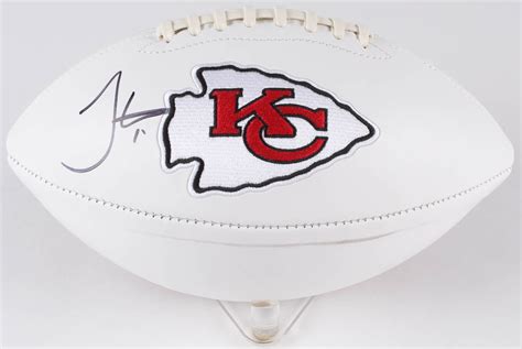 Tyreek Hill Signed Chiefs Logo Football (JSA COA) | Pristine Auction