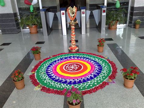 Rangoli - Diwali in Office | Location: Office - Bangalore | Flickr